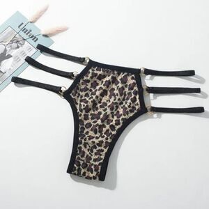 2/$20 Brand New Sexy Leopard Pattern Underwear Panties Size: Large